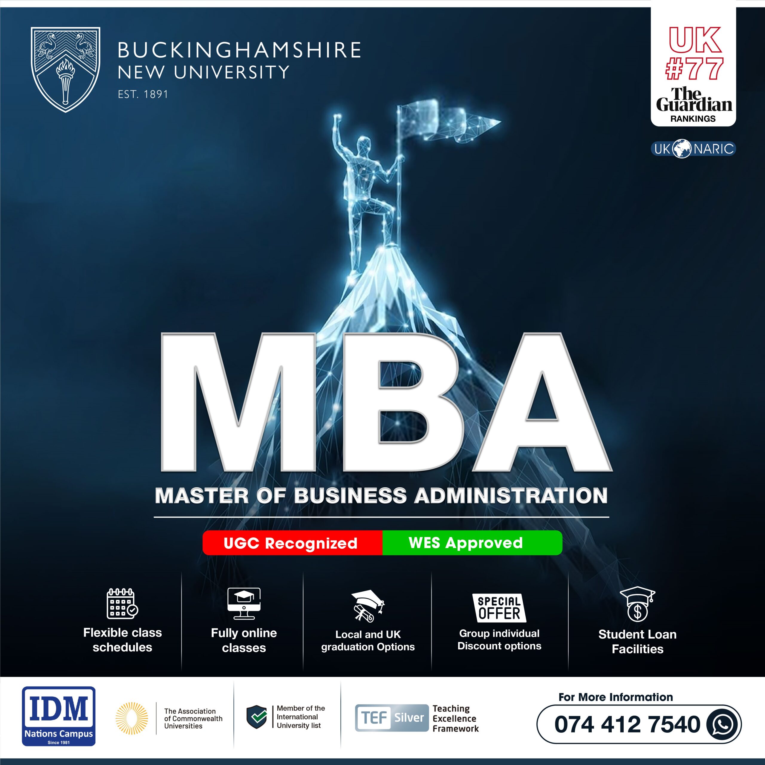 Master of Business Administration
